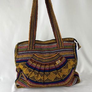 PINZON Woven Mexican Shoulder Bag